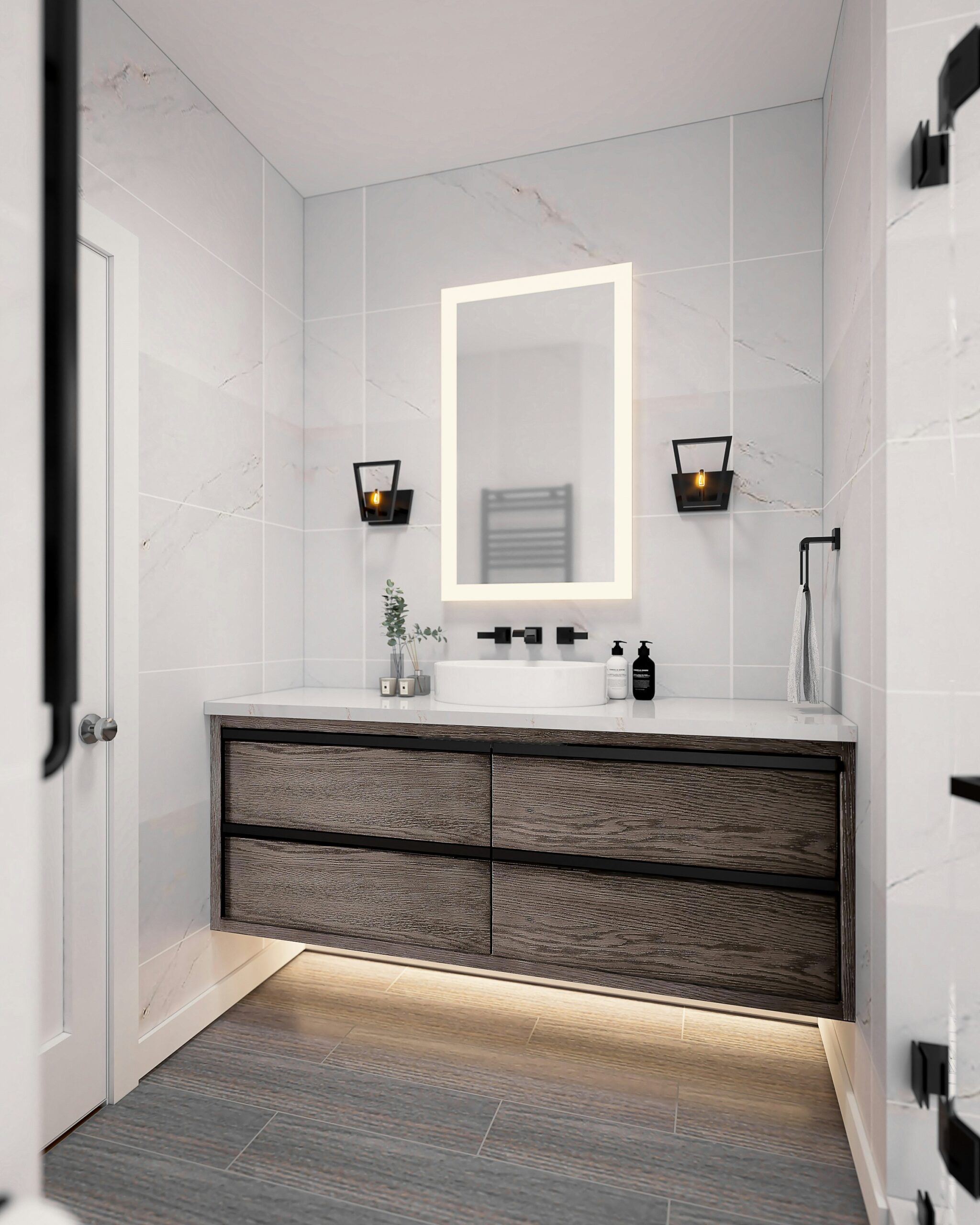 bathrooms