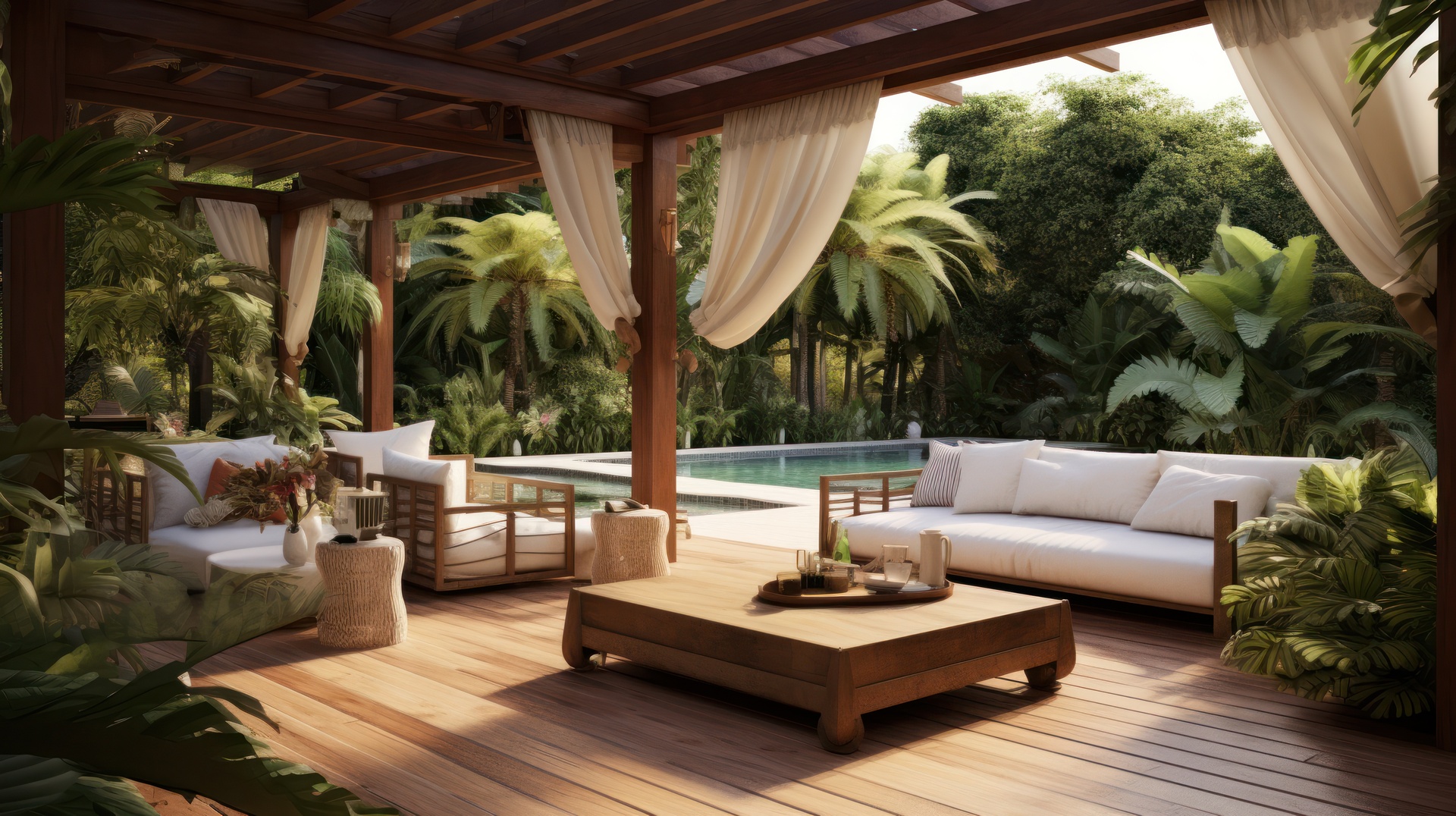 modern living area