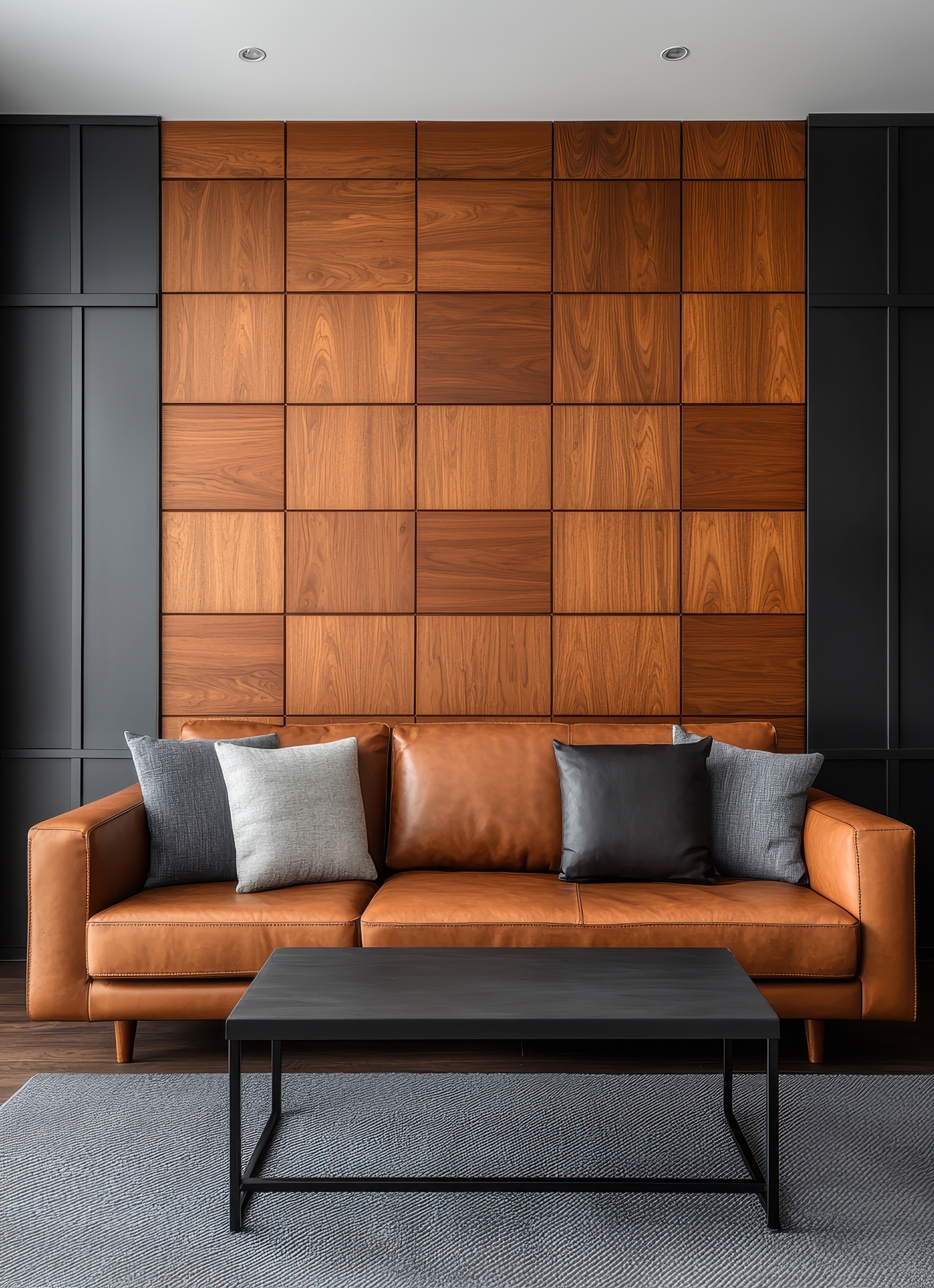 modern living room sofa arrangement urban home interior design contemporary background stylish viewpoint